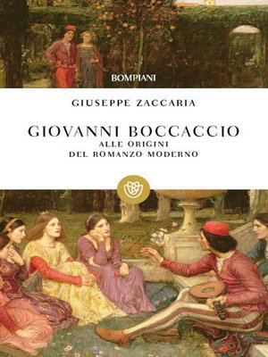 cover image of Giovanni Boccaccio. Alle origini del romanzo moderno